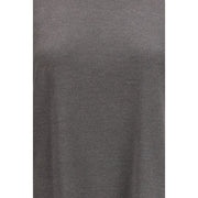 Brunello Cucinelli Gray Nylon T-Shirt