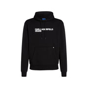 Karl Lagerfeld Black Cotton Hoodie