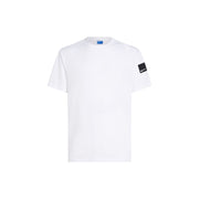 Karl Lagerfeld White Cotton T-Shirt