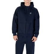 EA7 Emporio Armani Bicolor Cotton Sweatsuit