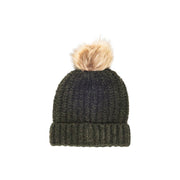 Barbour Green Polyester Beanie