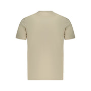Calvin Klein Beige Cotton Men T-Shirt