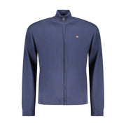 Napapijri Blue Cotton Men Cardigan