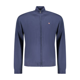 Napapijri Blue Cotton Men Cardigan