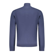 Napapijri Blue Cotton Men Cardigan