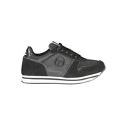 Sergio Tacchini Black Polyurethane Women Sneaker