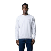Lyle & Scott White Cotton Sweatshirt