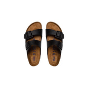 Birkenstock Black Synthetic Flat Sandals