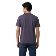 Lyle & Scott Purple Cotton T-Shirt