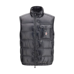 Moncler Grenoble Black Polyamide Sleveless Jacket
