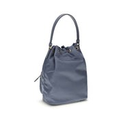 Prada Blue Recycled Polyamide Backet Bag