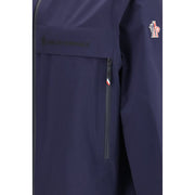 Moncler Grenoble Blue Polyamide Shell Jacket