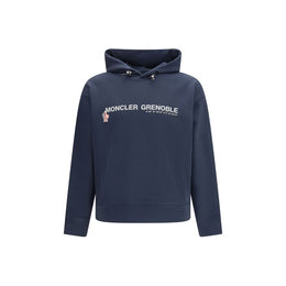 Moncler Grenoble Blue Cotton Sweatshirt