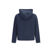 Moncler Grenoble Blue Cotton Sweatshirt
