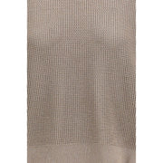 Brunello Cucinelli Gold Cotton Sweatshirt