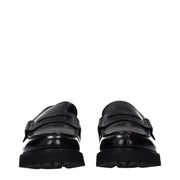 Church's Black Leather Slip-On Loafers