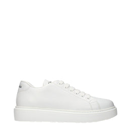 Church's White Leather Low Top Sneakers