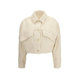 Brunello Cucinelli Beige Cotton Denim Jacket