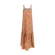 Etro Multicolor Cotton Casual Dress