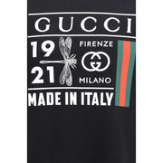 Gucci Black Cotton T-Shirt