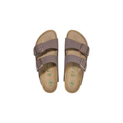 Birkenstock Brown Synthetic Platform Sandals