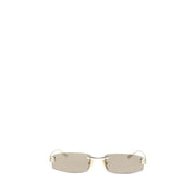 Balenciaga Gold Metal Sunglasses
