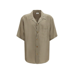 Saint Laurent Multicolor Silk Pattern Shirt