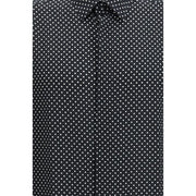 Tom Ford Black Silk Pattern Shirt