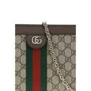 Gucci Brown Fabric Handbag