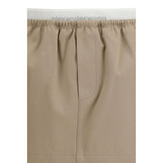 Alexander Wang Beige Cotton Mini Skirt