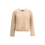 Fabiana Filippi Beige Cashmere Sweater
