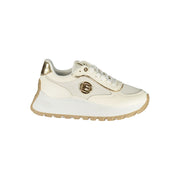 Laura Biagiotti Bianco Polyurethane Women Sneaker