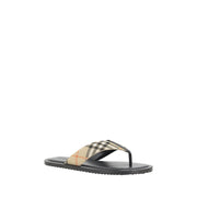 Burberry Multicolor Polyester Flip-Flop Sandals