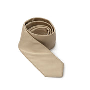 Dolce & Gabbana Gold Silk Tie