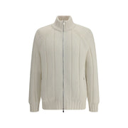Brunello Cucinelli White Cashmere Coat