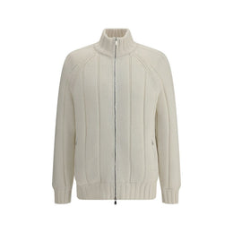 Brunello Cucinelli White Cashmere Coat