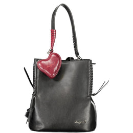 Desigual Black Polyurethane Women Backpack