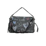 Desigual Black Cotton Women Handbag