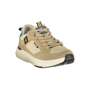 Lumberjack Beige Polyester Men Sneaker