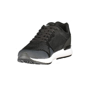 Lumberjack Black Polyester Men Sneaker