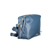 Coccinelle Blue Leather Handbag