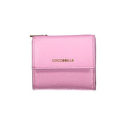 Coccinelle Purple Leather Wallet