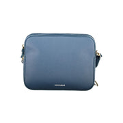 Coccinelle Blue Leather Handbag