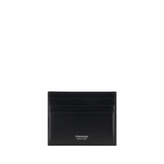 Ferragamo Black Calf Leather Bos Taurus Wallet