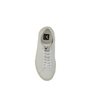 Veja White Calf Leather Bos Taurus Low Top Sneakers