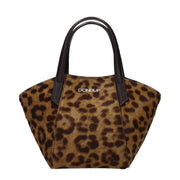 Dondup Brown Horsehair Handbag