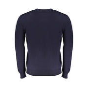 Harmont & Blaine Blue Wool Men Sweater