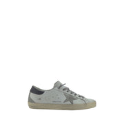 Golden Goose White Goatskin Low Top Sneakers