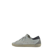 Golden Goose White Goatskin Low Top Sneakers