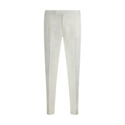 Brioni White Linen Pants